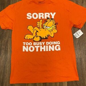 Orange Graphic Tee - Short Sleeve